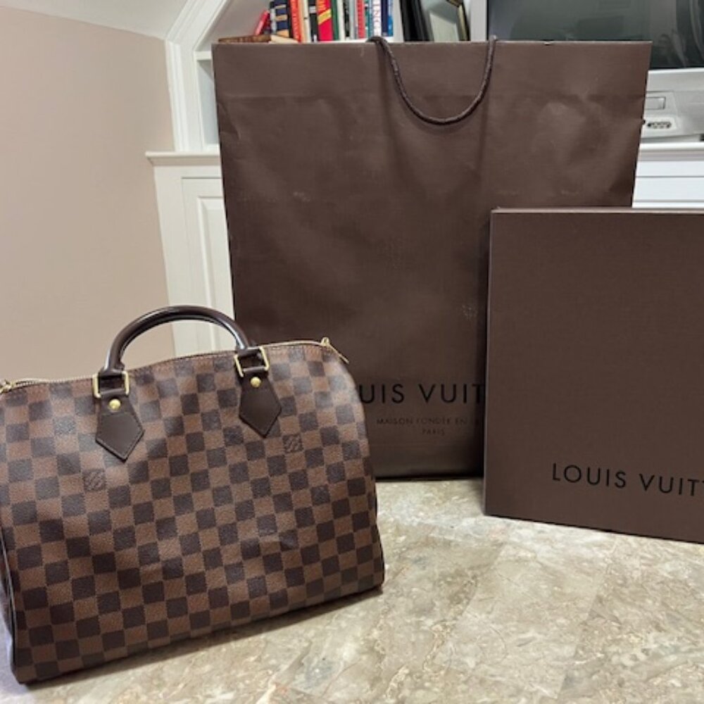 Louis Vuitton Speedy 30 Handbag Damier